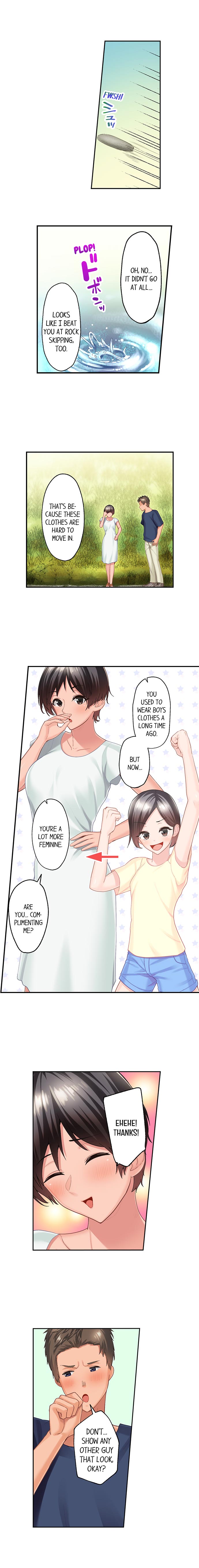 Using 100 Boxes of Condoms With My Childhood Friend! Chapter 7 Page 3