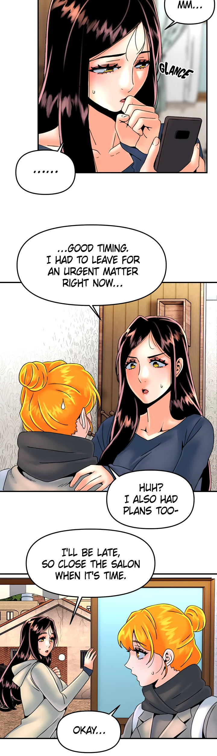 Beauty Salon Sisters Chapter 40 Page 12