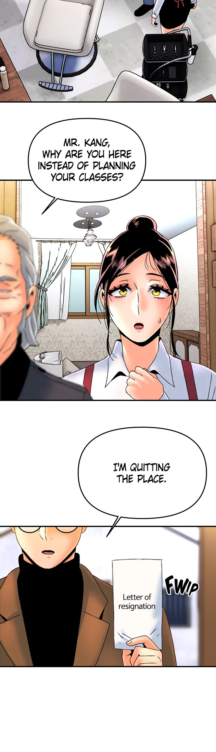 Beauty Salon Sisters Chapter 42 Page 8