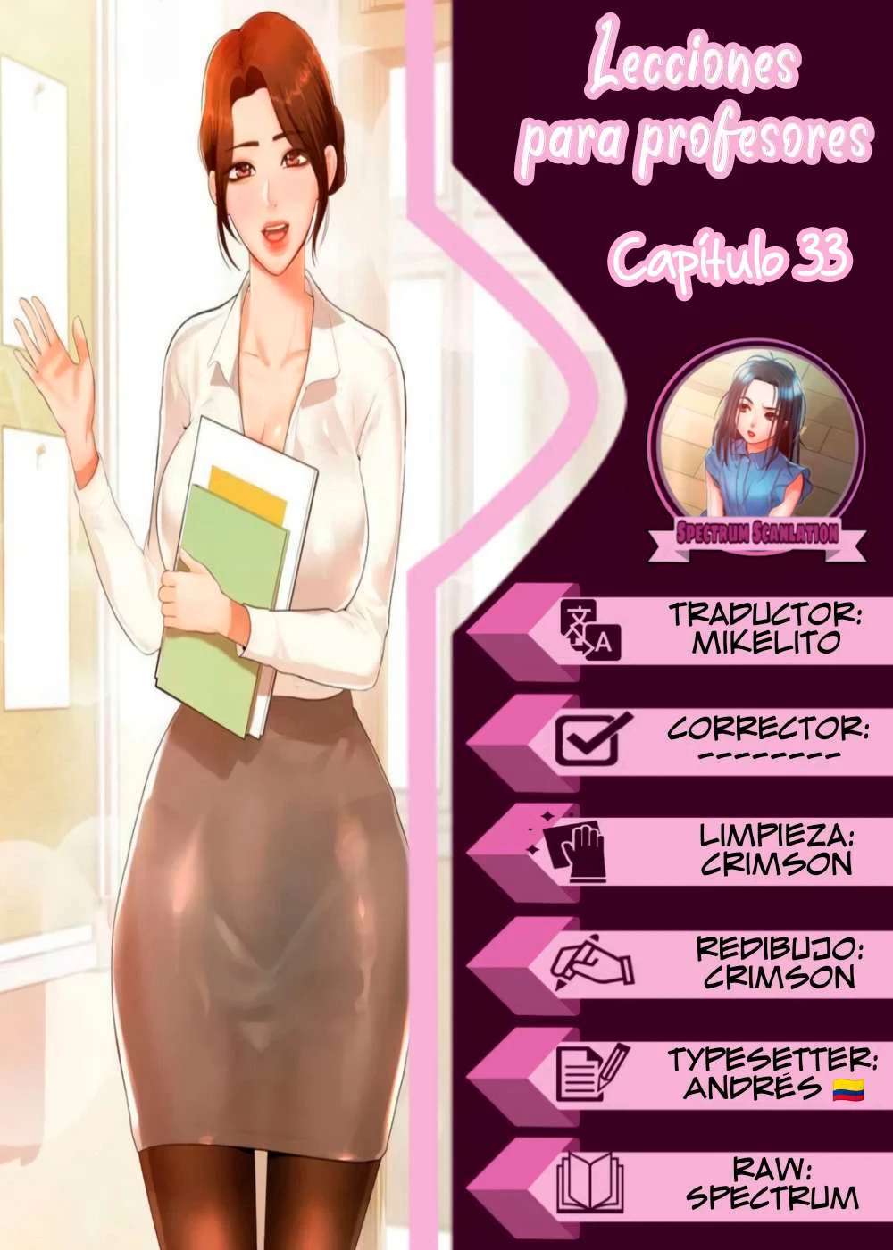 Teacher Lesson Raw Chapter 33 Page 1