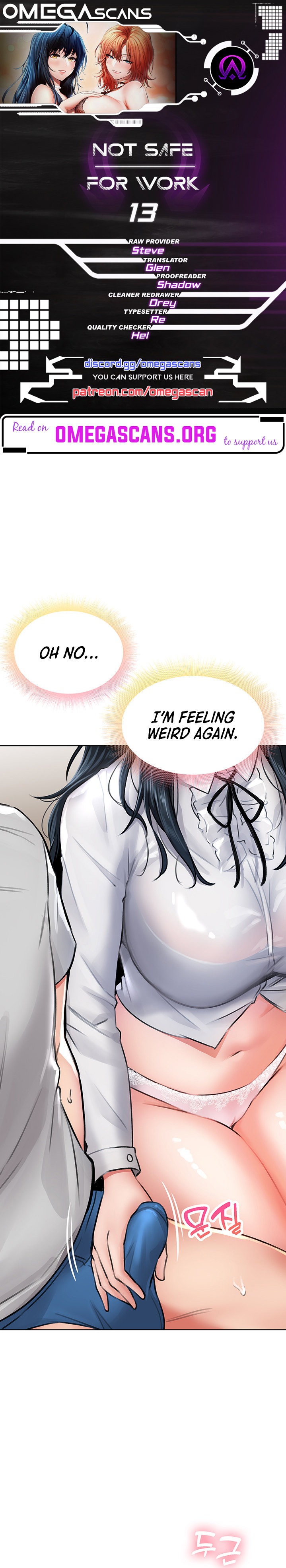 Not Safe for Work ♡ Chapter 13 Page 1