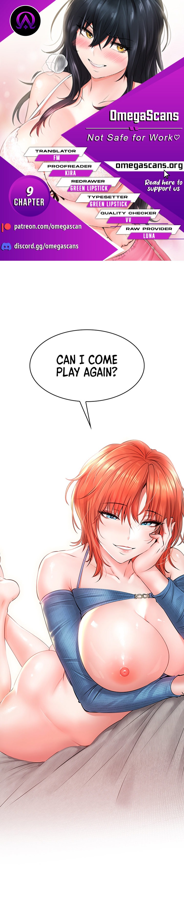 Not Safe for Work ♡ Chapter 9 Page 1