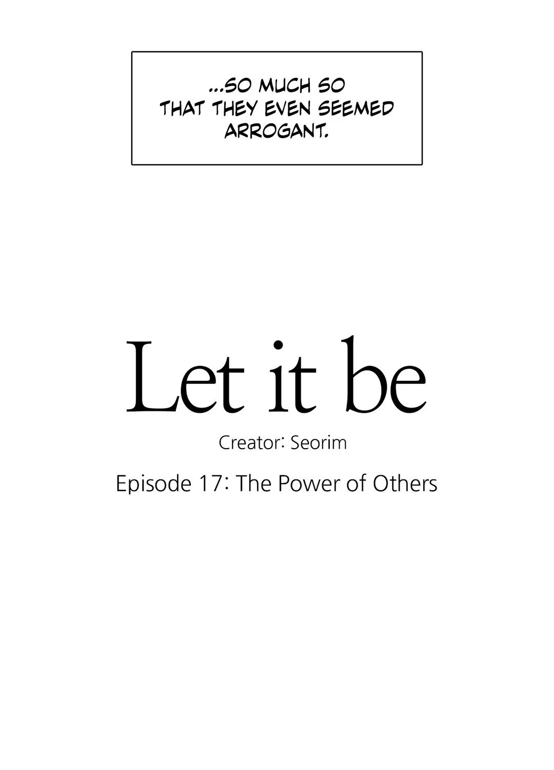 Let it be Chapter 17 Page 6