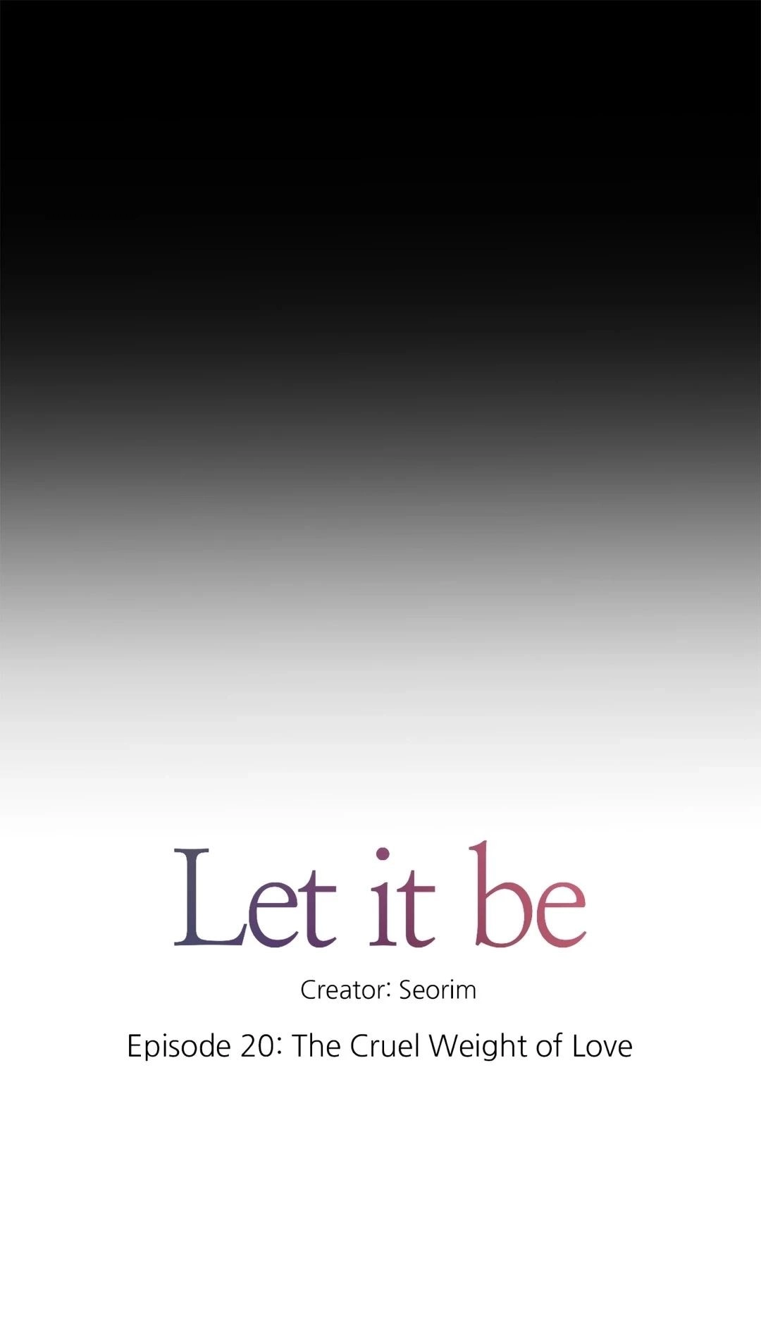 Let it be Chapter 20 Page 15