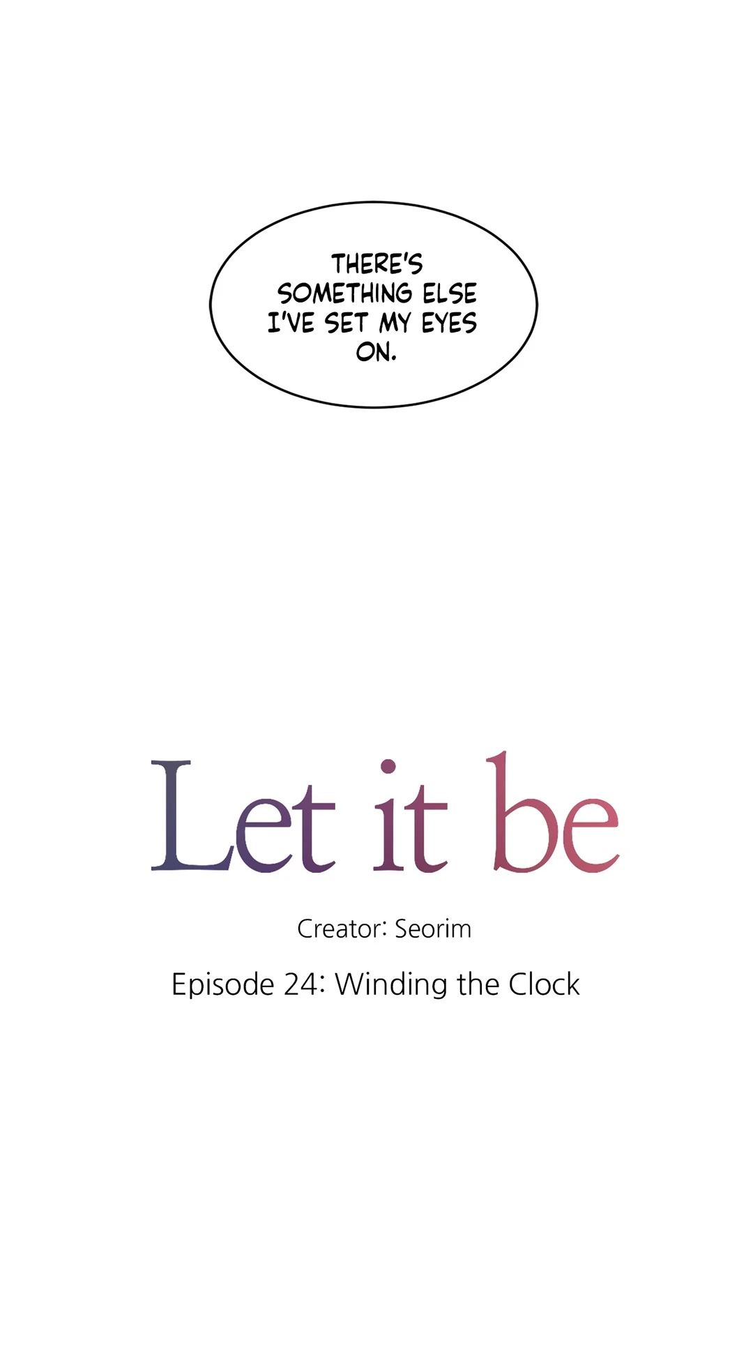 Let it be Chapter 24 Page 7