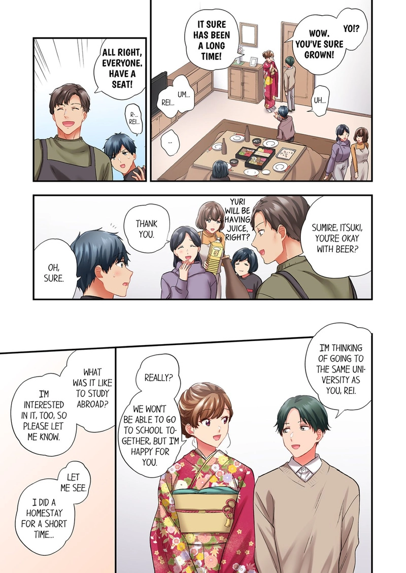 A Scorching Hot Day with A Broken Air Conditioner. If I Keep Having Sex with My Sweaty Childhood Friend… Chapter 112 Page 3