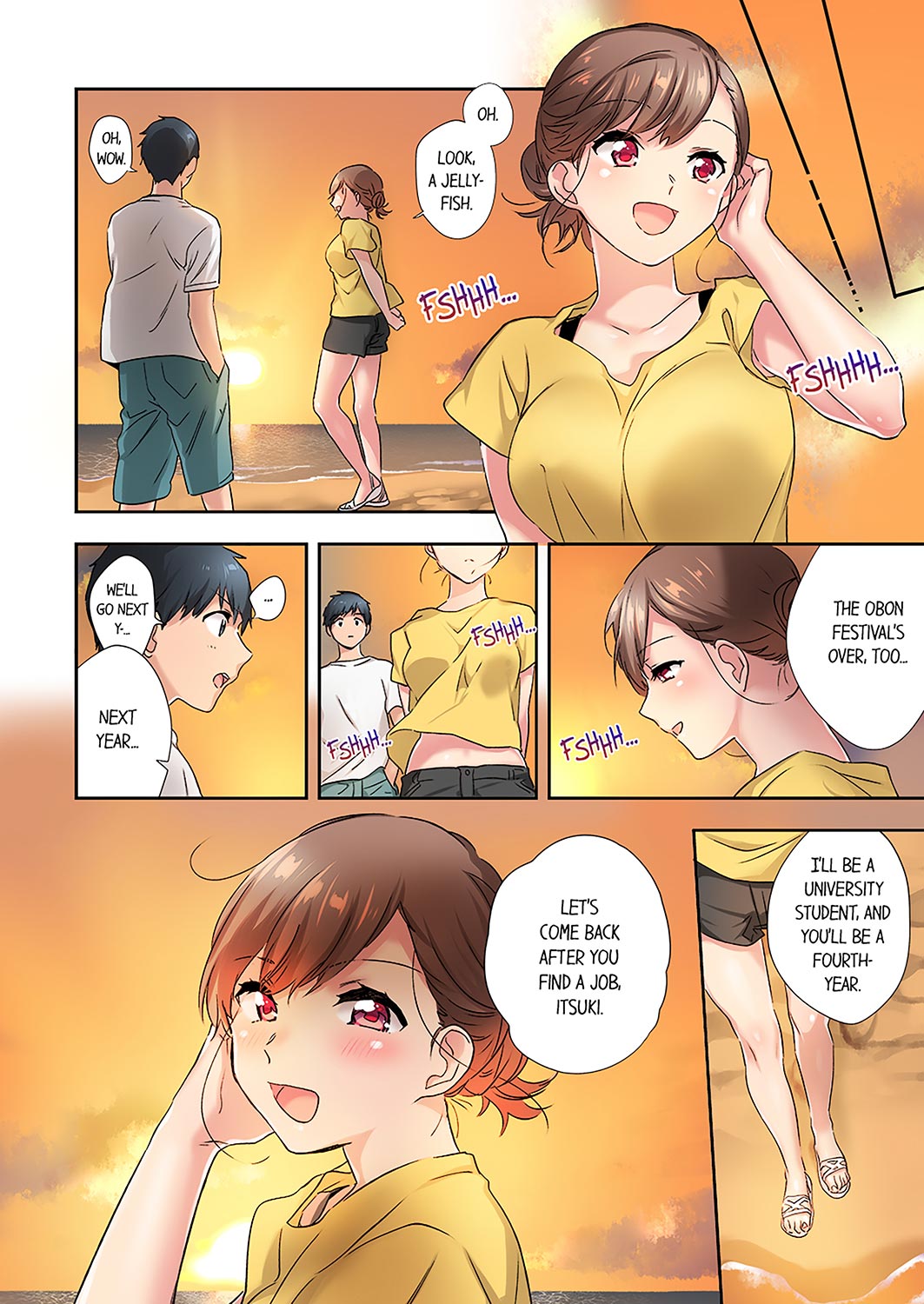 A Scorching Hot Day with A Broken Air Conditioner. If I Keep Having Sex with My Sweaty Childhood Friend… Chapter 12 Page 6
