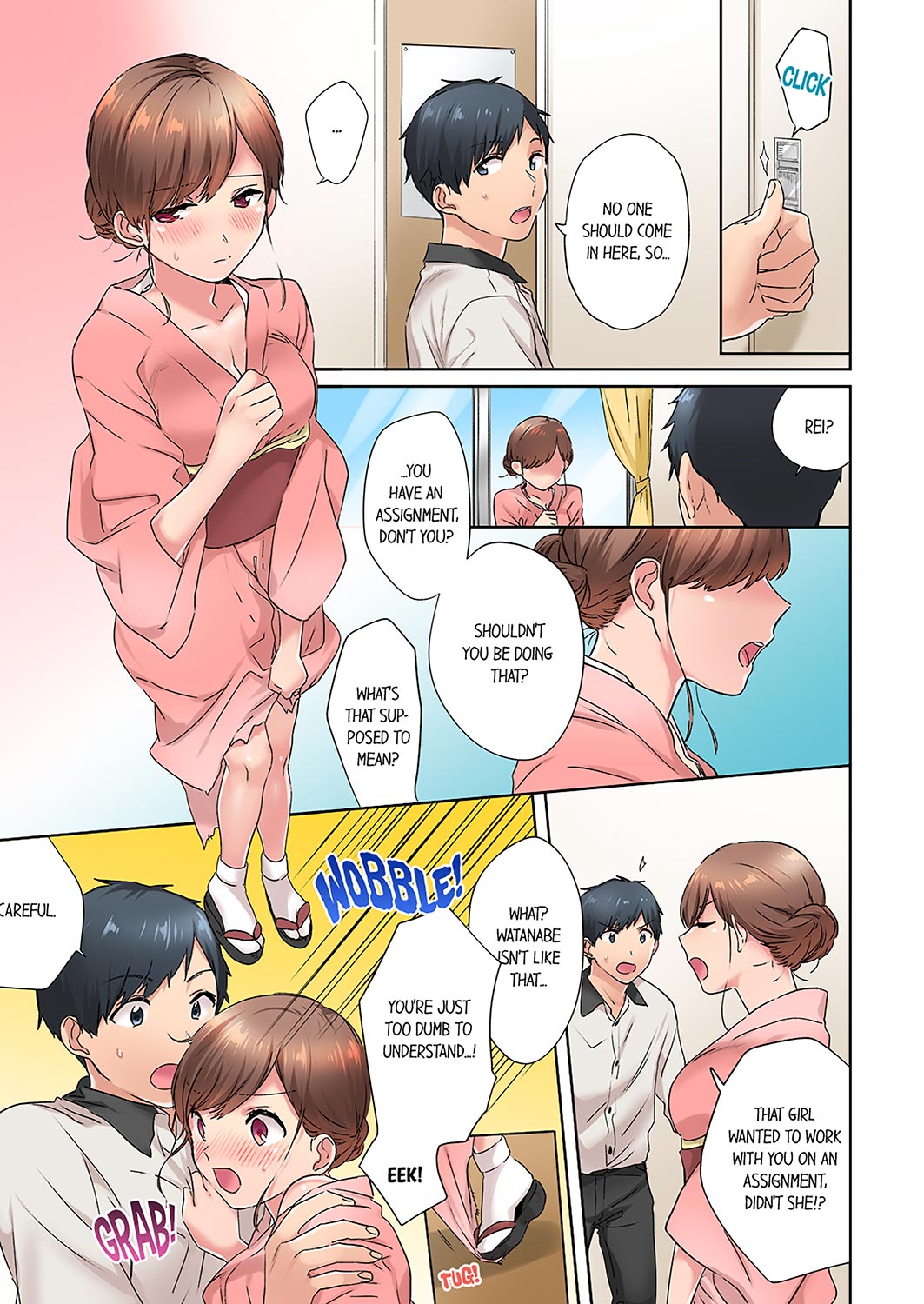 A Scorching Hot Day with A Broken Air Conditioner. If I Keep Having Sex with My Sweaty Childhood Friend… Chapter 13 Page 7