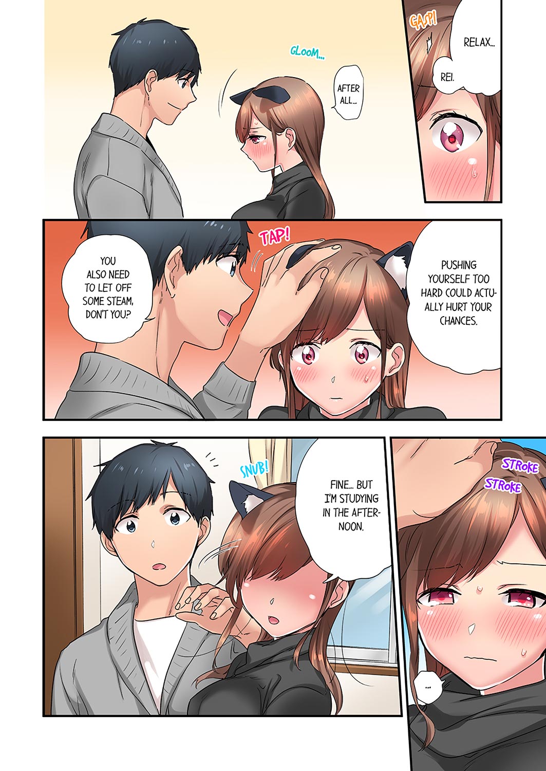 A Scorching Hot Day with A Broken Air Conditioner. If I Keep Having Sex with My Sweaty Childhood Friend… Chapter 16 Page 4