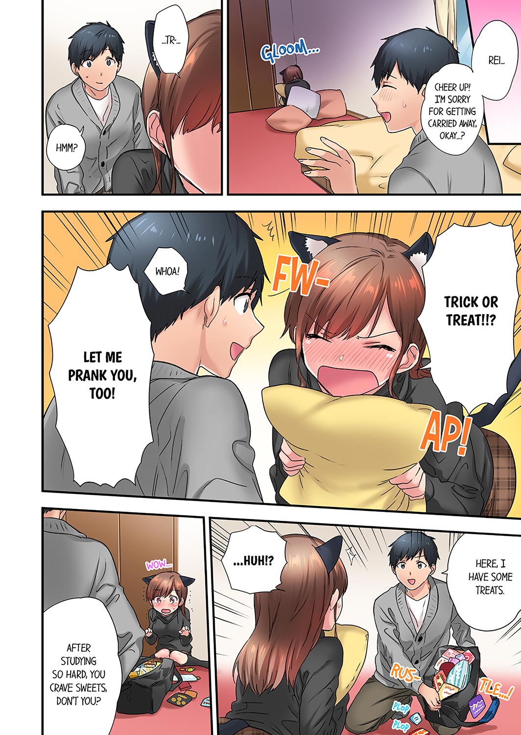 A Scorching Hot Day with A Broken Air Conditioner. If I Keep Having Sex with My Sweaty Childhood Friend… Chapter 18 Page 6
