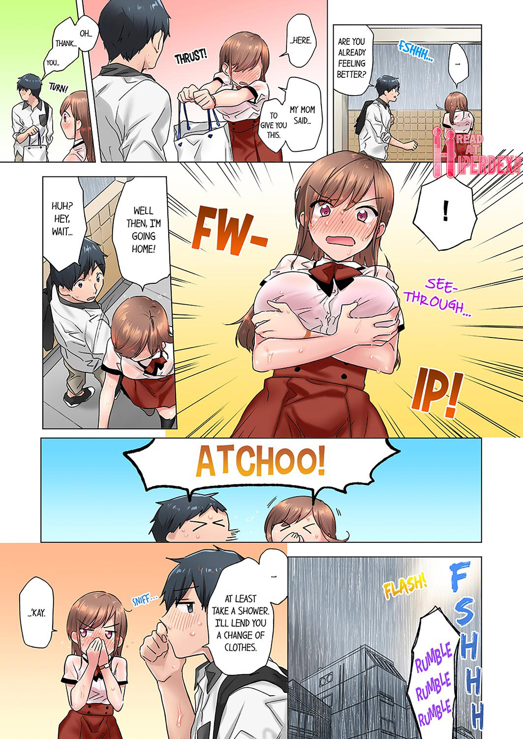 A Scorching Hot Day with A Broken Air Conditioner. If I Keep Having Sex with My Sweaty Childhood Friend… Chapter 4 Page 7