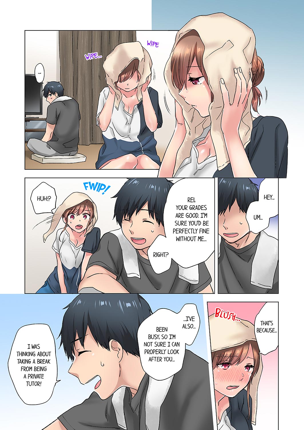 A Scorching Hot Day with A Broken Air Conditioner. If I Keep Having Sex with My Sweaty Childhood Friend… Chapter 6 Page 7