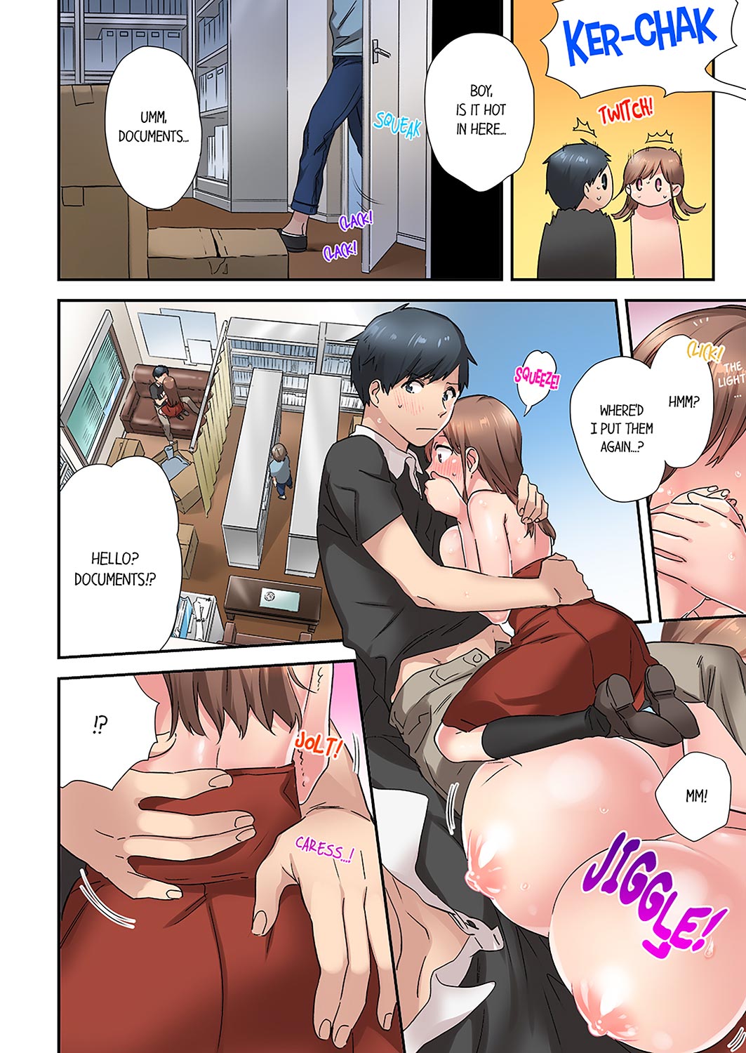 A Scorching Hot Day with A Broken Air Conditioner. If I Keep Having Sex with My Sweaty Childhood Friend… Chapter 8 Page 4
