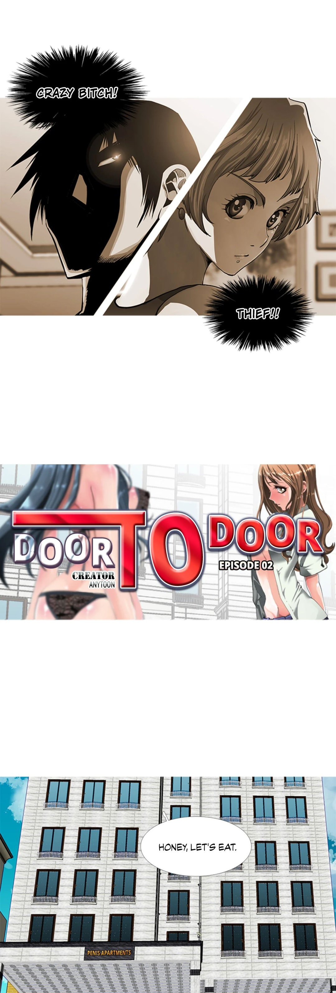 Door to Door Chapter 2 Page 1