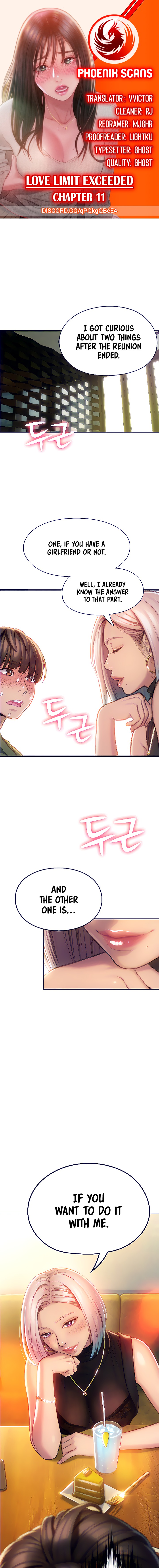 Love Limit Exceeded Chapter 11 Page 1