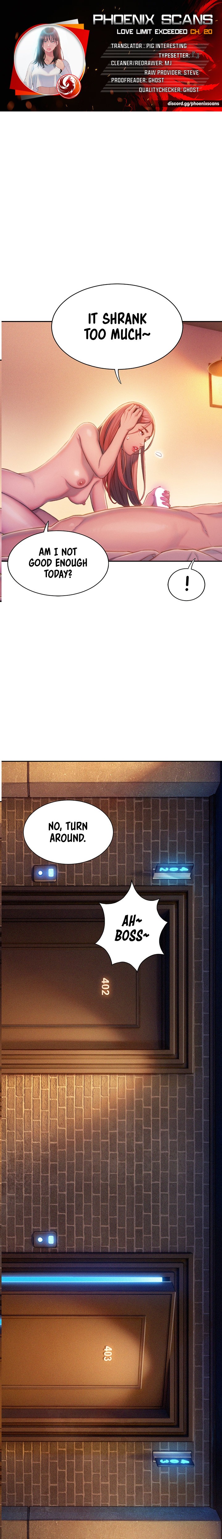 Love Limit Exceeded Chapter 20 Page 1
