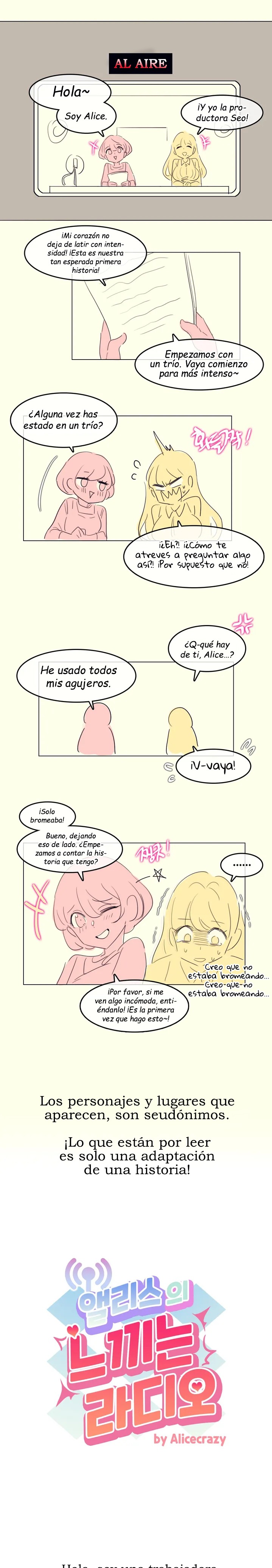 Alice's Feeling Radio Raw Chapter 1 Page 2