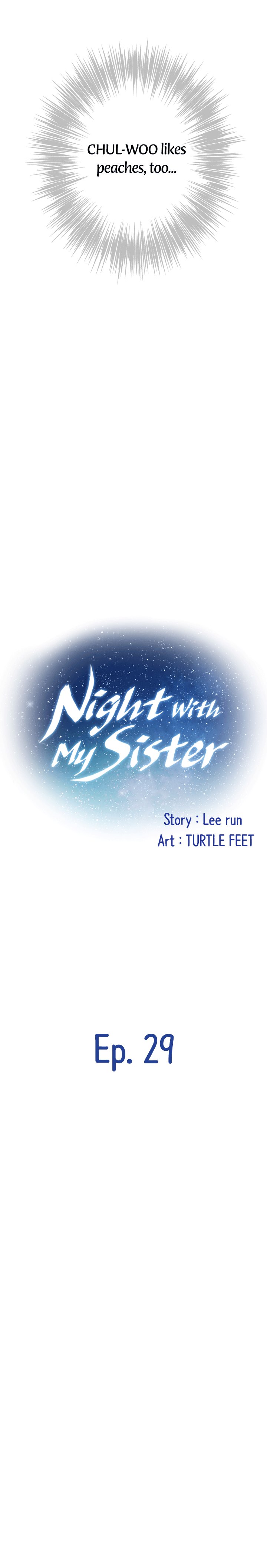 Night With My Sister Chapter 29 Page 6