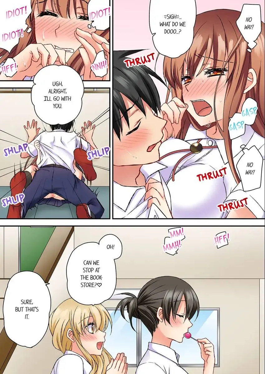 Don’t Rub It Against Me There…! Chapter 12 Page 8