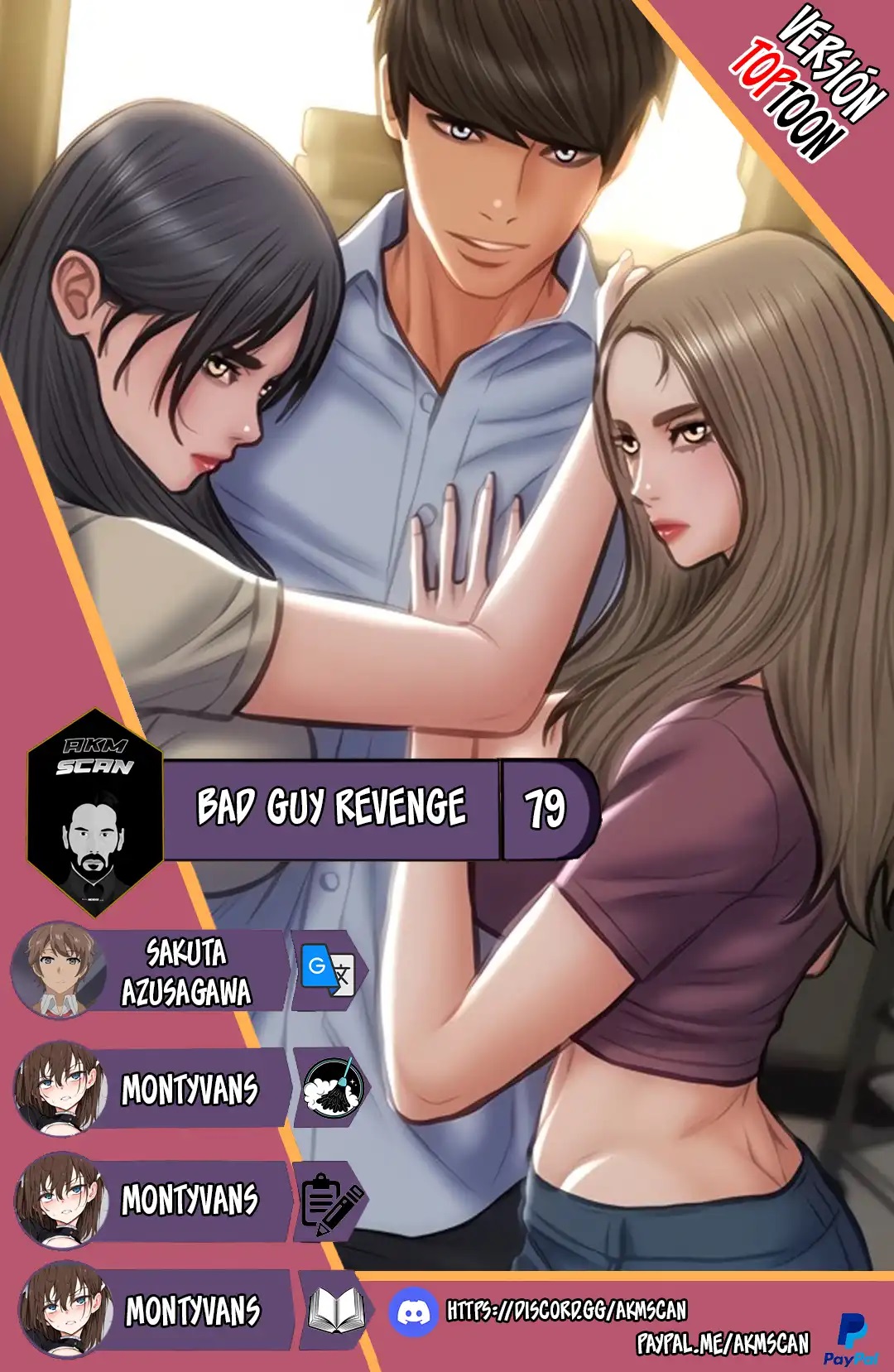 Bad Guy Revenge Raw Chapter 79 Page 1