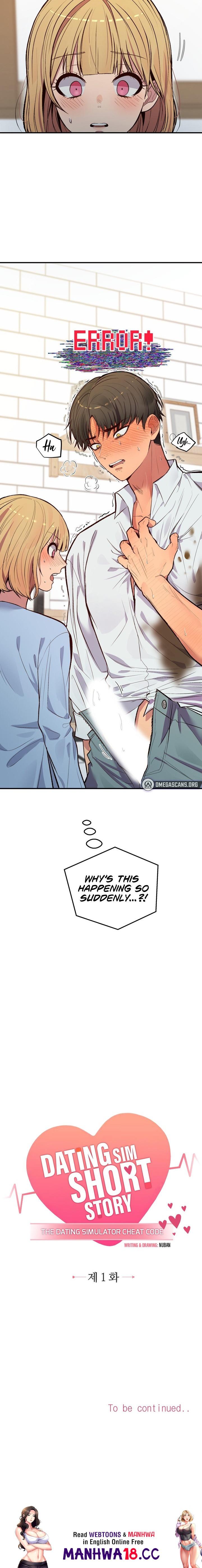 [Dating Sim Short Story] The Dating Simulator Cheat Code Chapter 1 Page 14