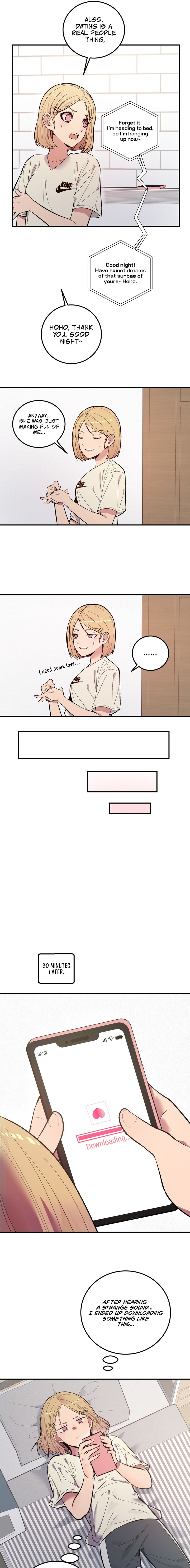 [Dating Sim Short Story] The Dating Simulator Cheat Code Chapter 1 Page 5