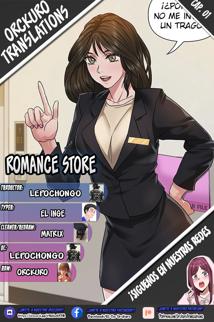 Romance Store Raw Chapter 1 Page 1