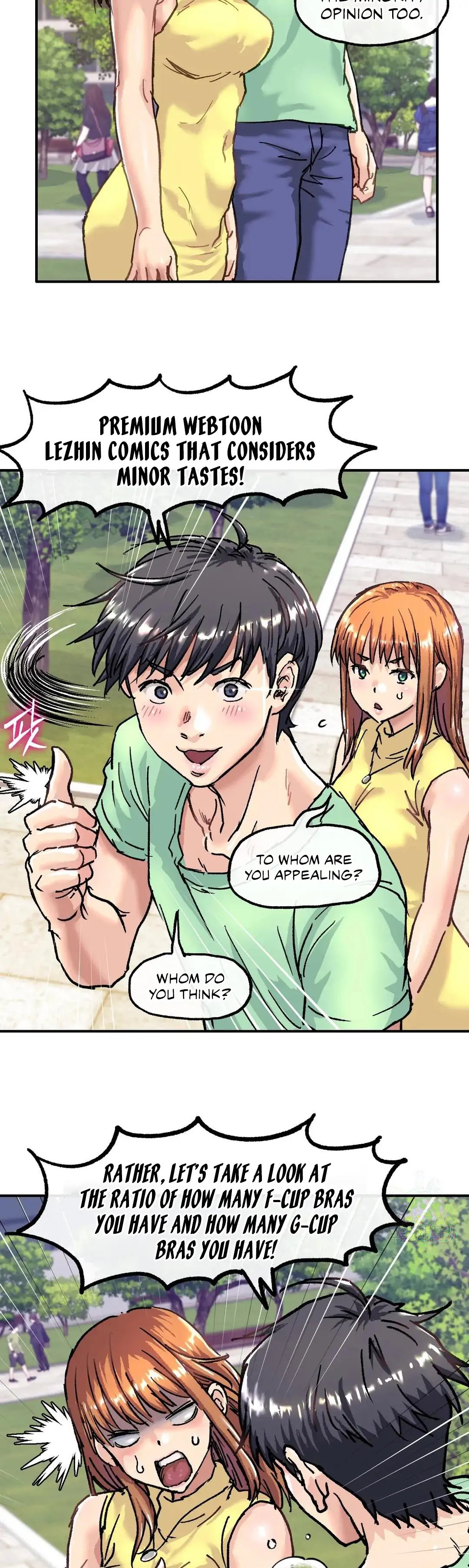 My girlfriend is a G-Cup! Chapter 1 Page 13