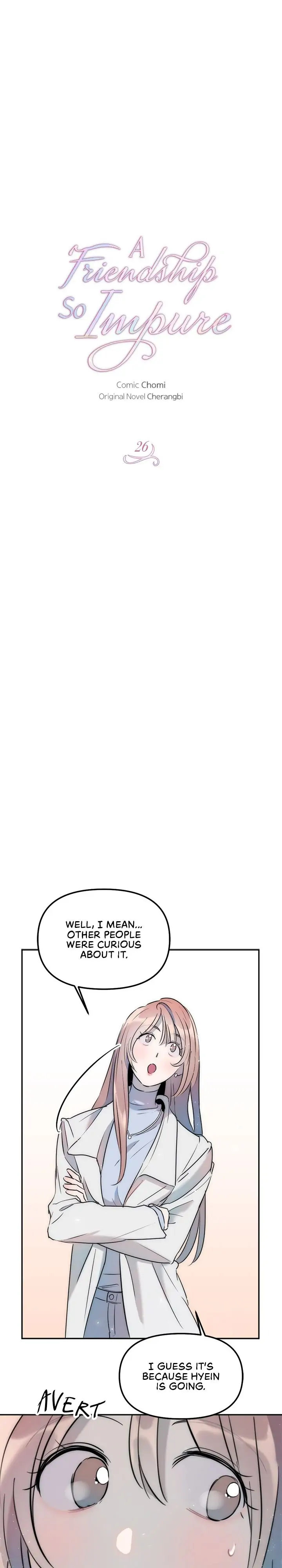 A Friendship So Impure Chapter 26 Page 5