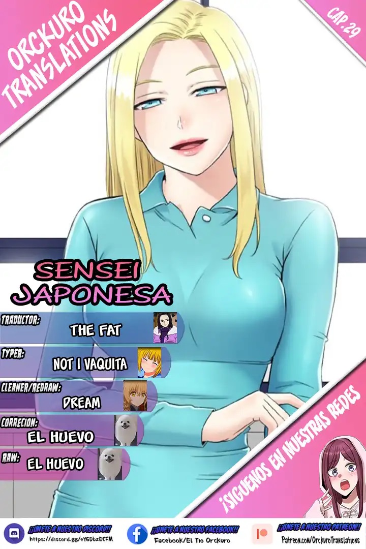 Japan Sensei Raw Chapter 29 Page 1