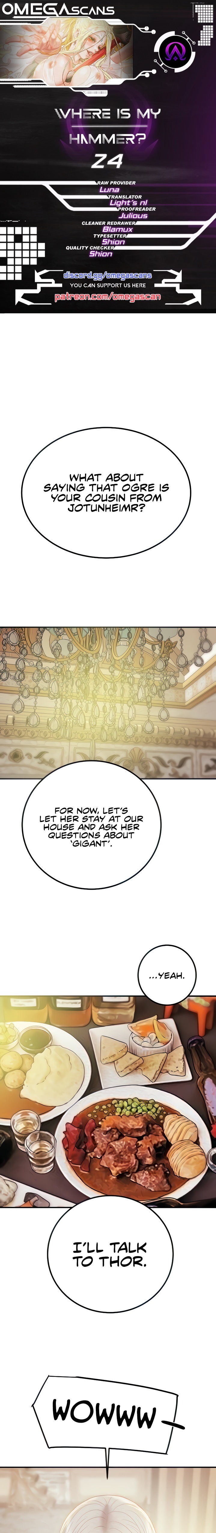Where is My Hammer? Chapter 24 Page 1