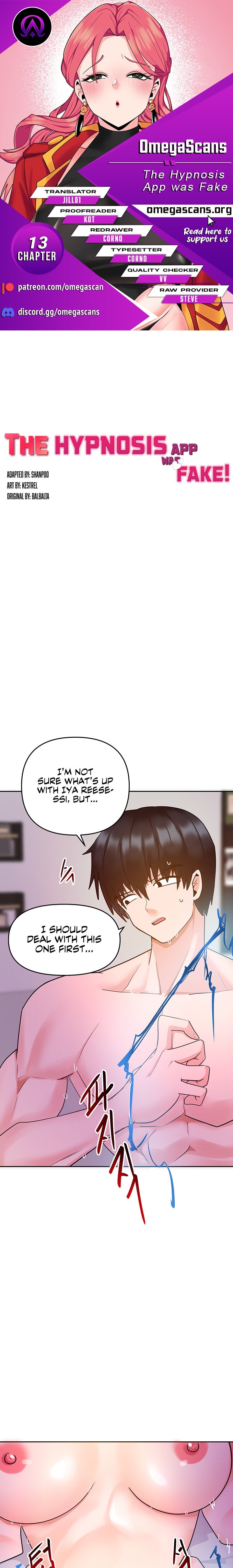 The Hypnosis App was Fake Chapter 13 Page 1