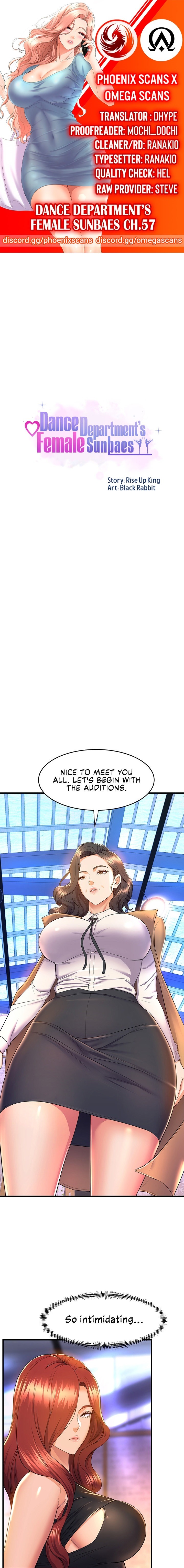 Dance Department’s Female Sunbaes Chapter 57 Page 1