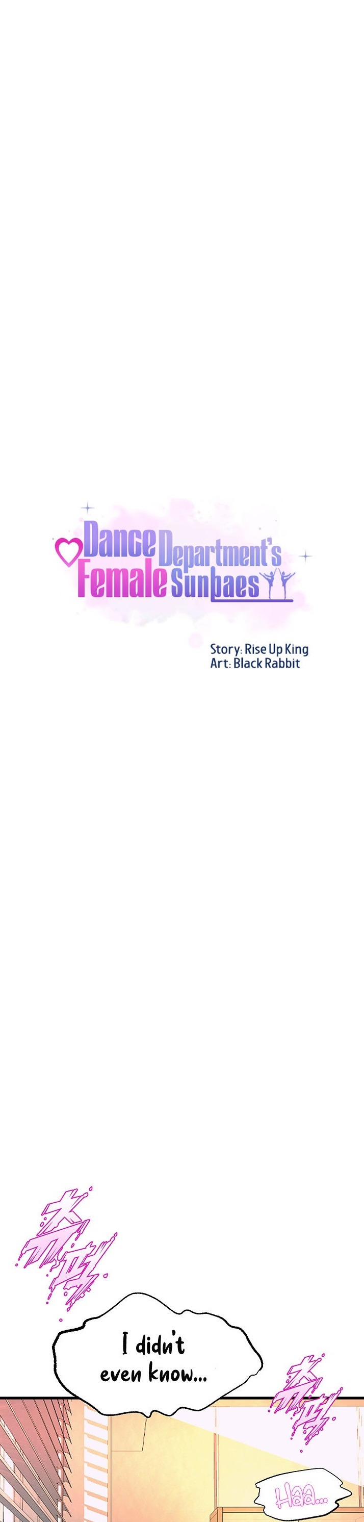 Dance Department’s Female Sunbaes Chapter 64 Page 1