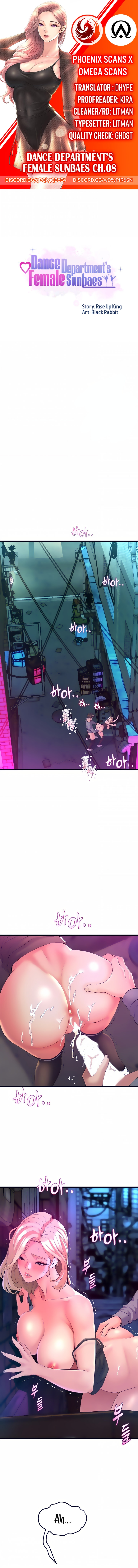 Dance Department’s Female Sunbaes Chapter 8 Page 1