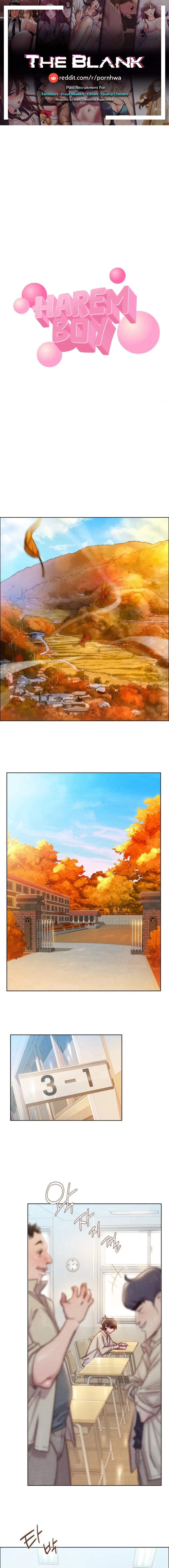 Harem Boy Chapter 1 Page 1