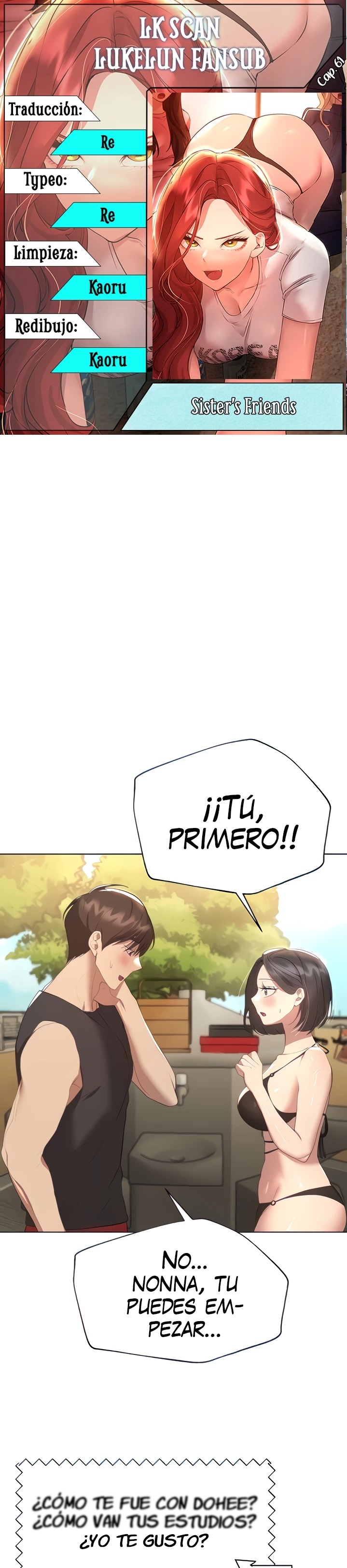 My Sister’s Friends Raw Chapter 61 Page 1