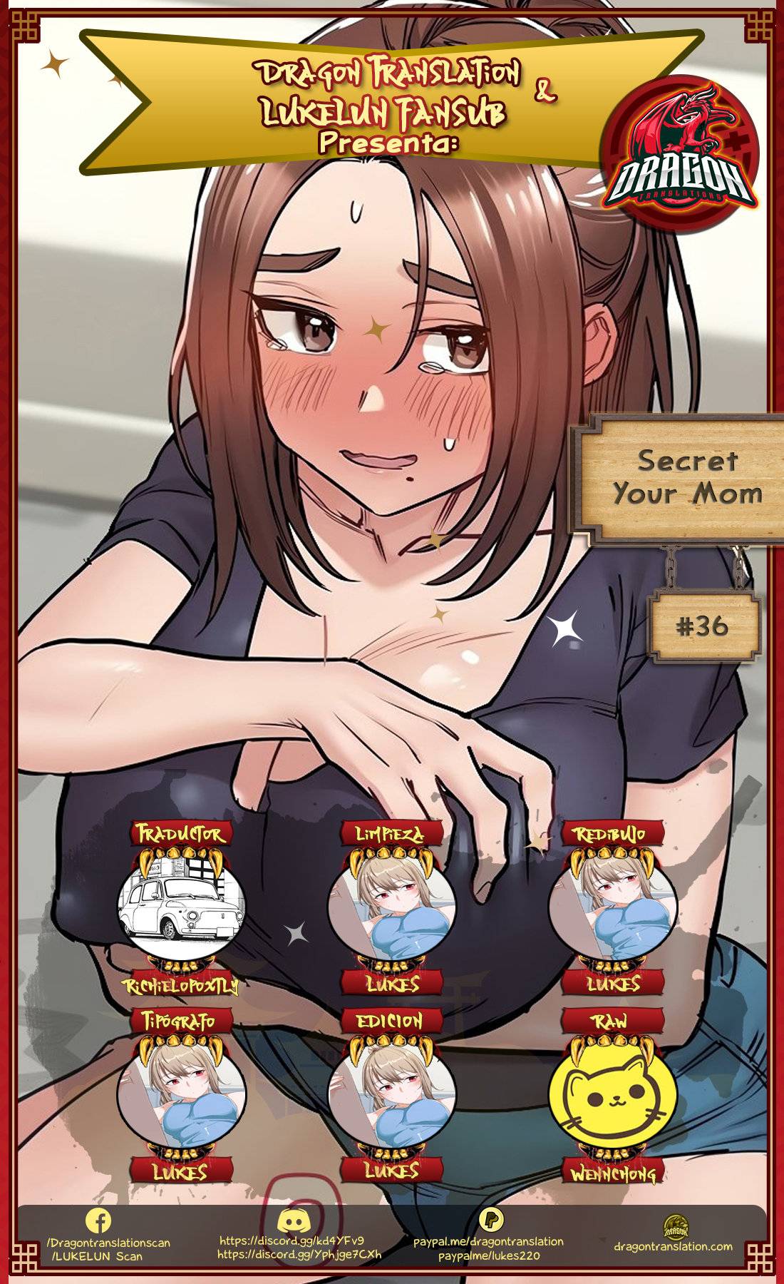Secret Your Mom Raw Chapter 36 Page 1