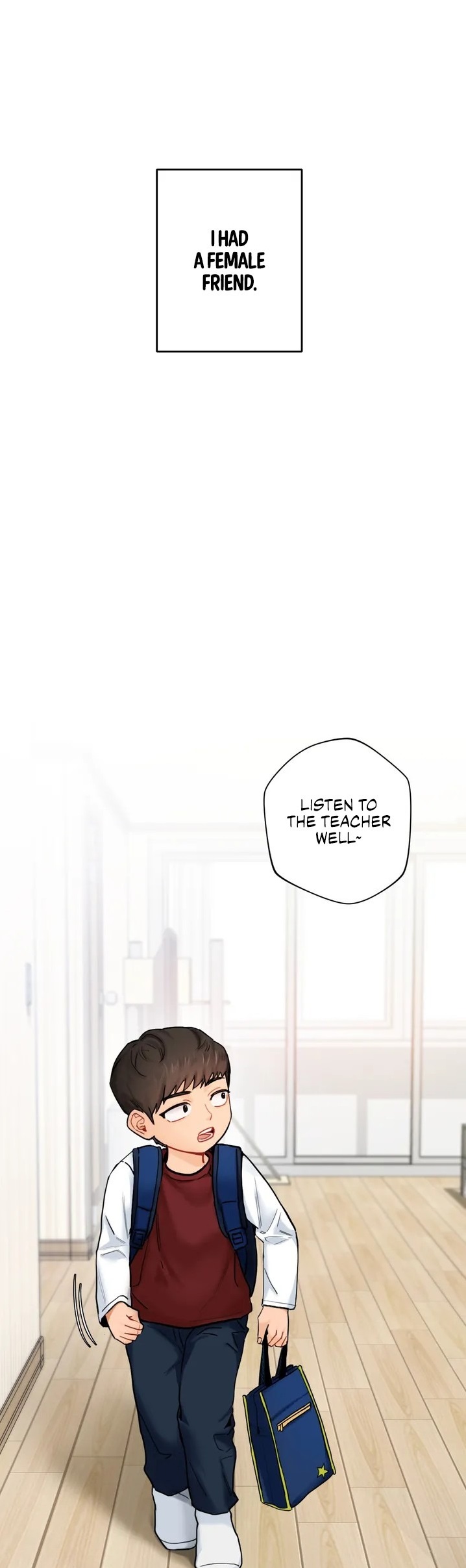 Not a friend – What do I call her as? Chapter 1 Page 1