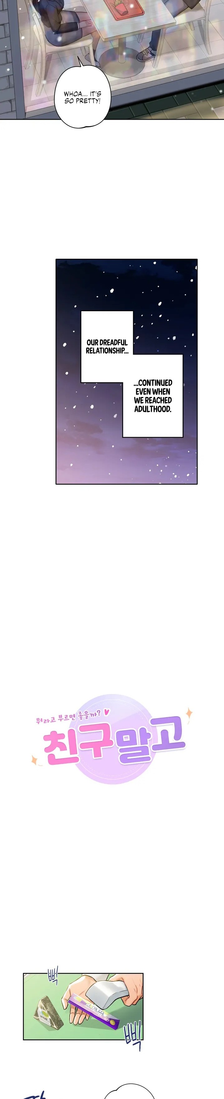 Not a friend – What do I call her as? Chapter 1 Page 13