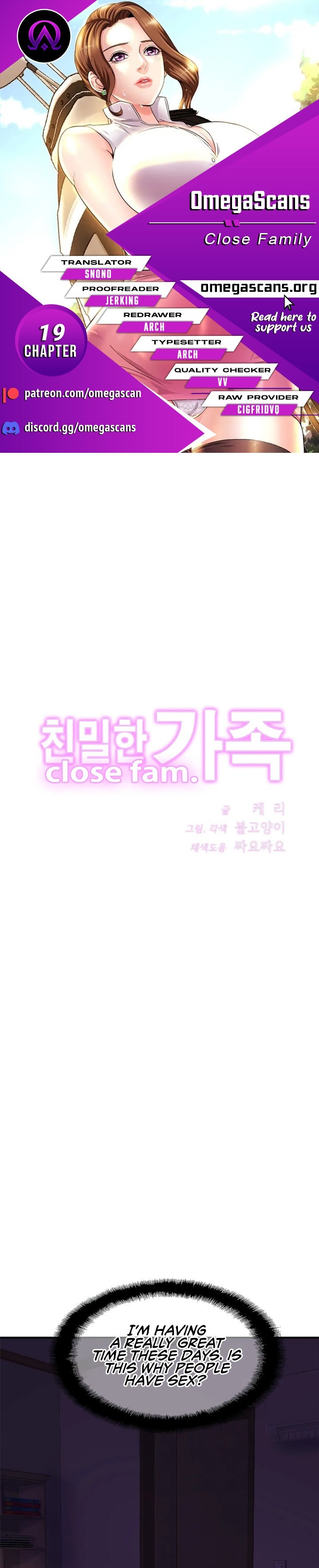 Close Family Chapter 19 Page 1