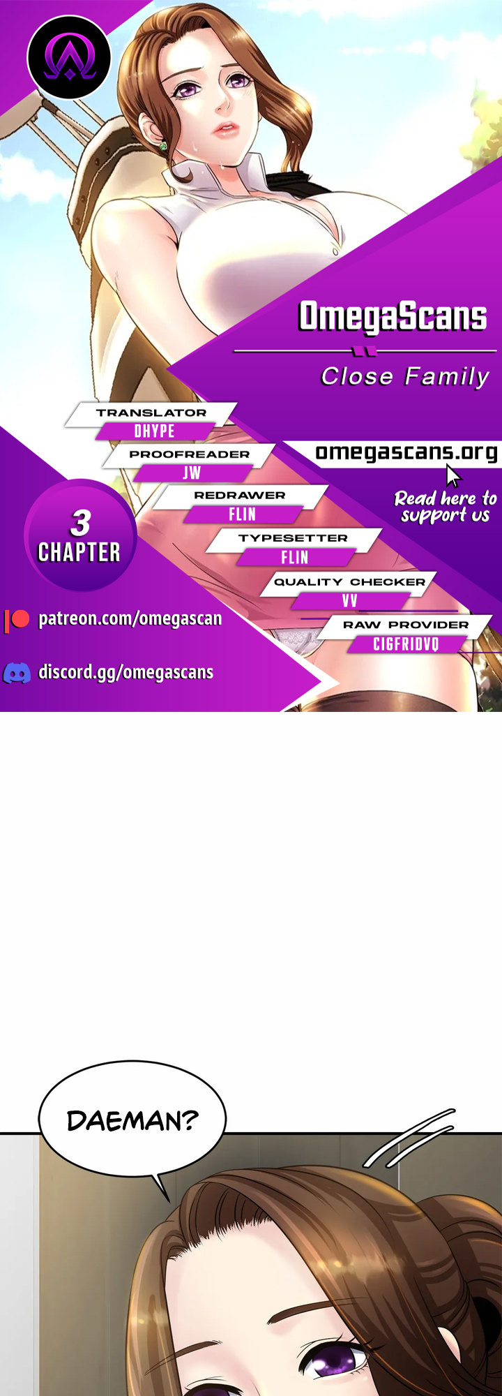 Close Family Chapter 3 Page 1