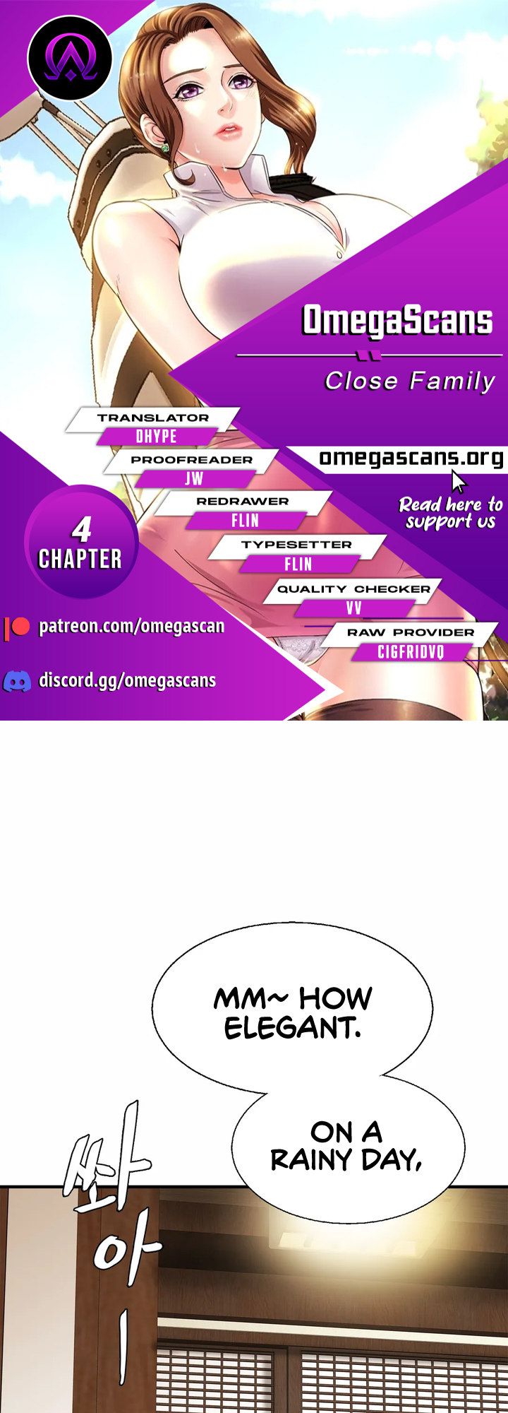 Close Family Chapter 4 Page 1