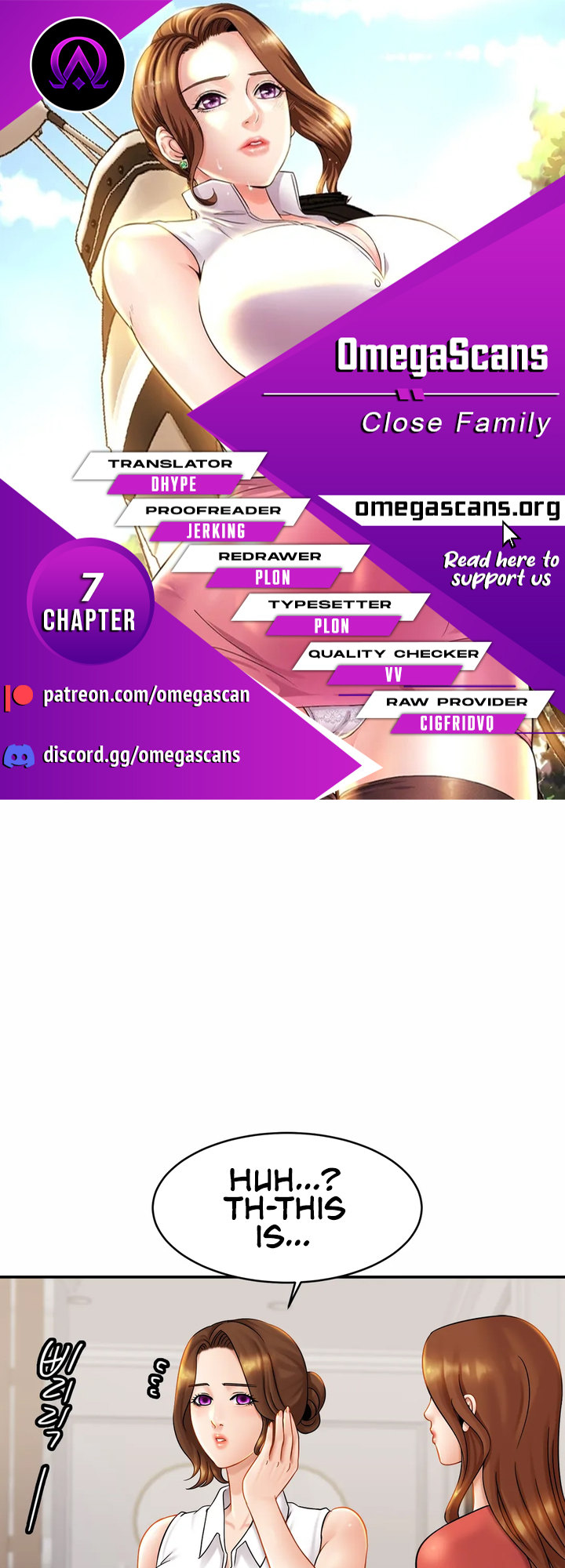 Close Family Chapter 7 Page 1