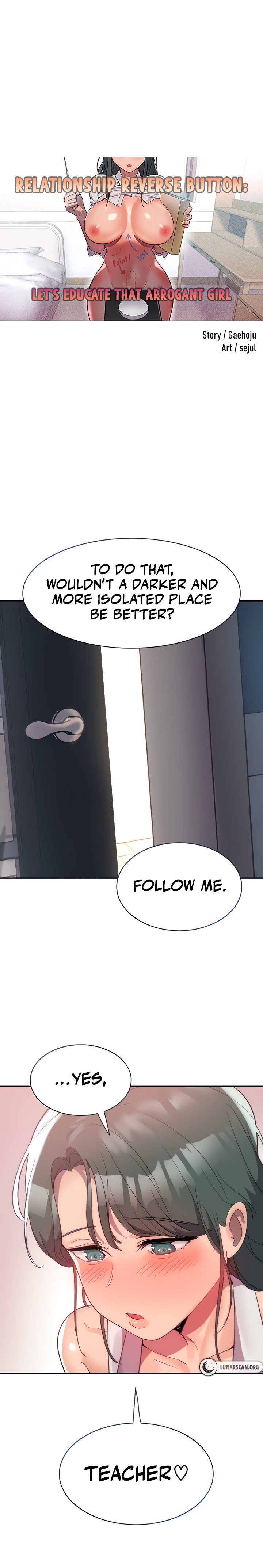 Relationship Reverse Button: Let’s Educate That Arrogant Girl Chapter 3 Page 1