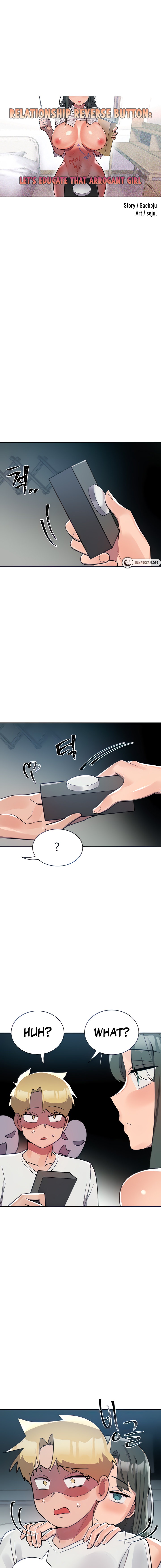 Relationship Reverse Button: Let’s Educate That Arrogant Girl Chapter 8 Page 1