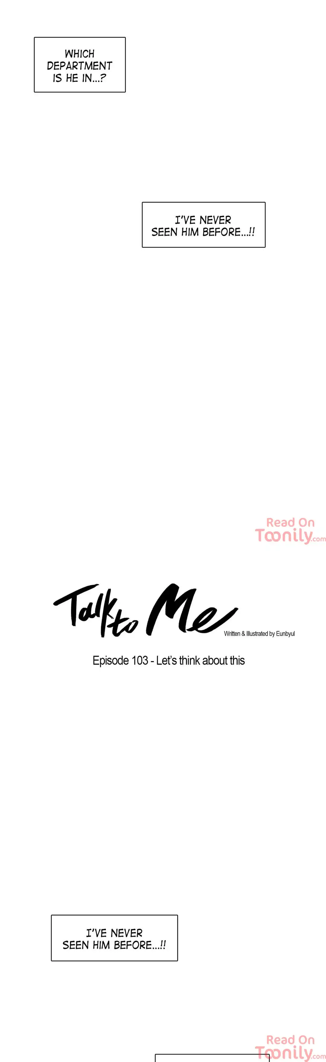 Talk to Me Chapter 103 Page 5