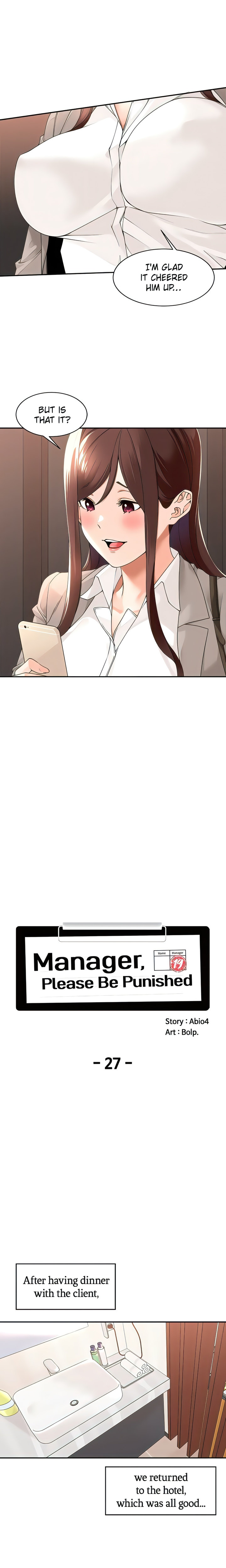 Manager, Please Scold Me Chapter 27 Page 3