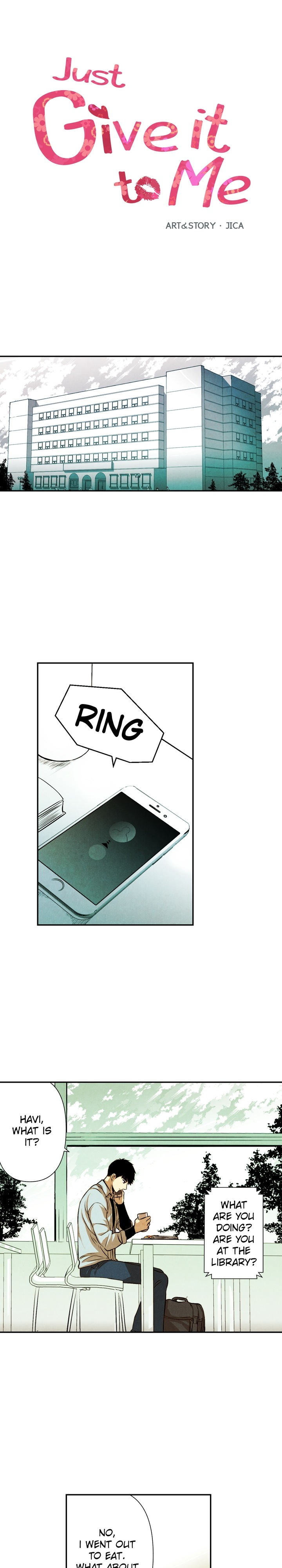 Just Give it to Me Chapter 11 Page 1