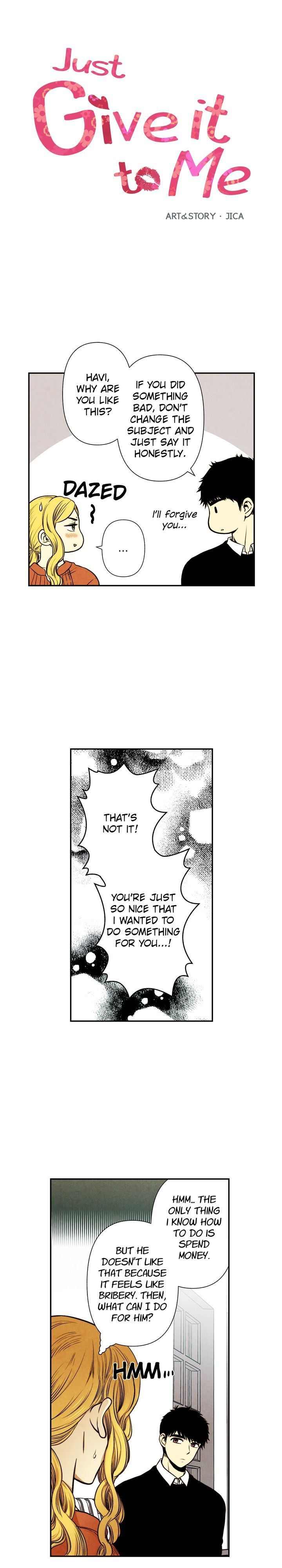 Just Give it to Me Chapter 16 Page 1